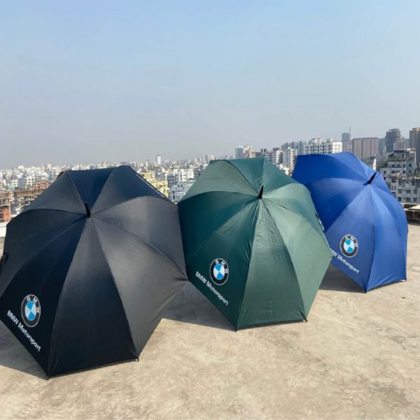Black Navy Blue and Deep Blue umbrella