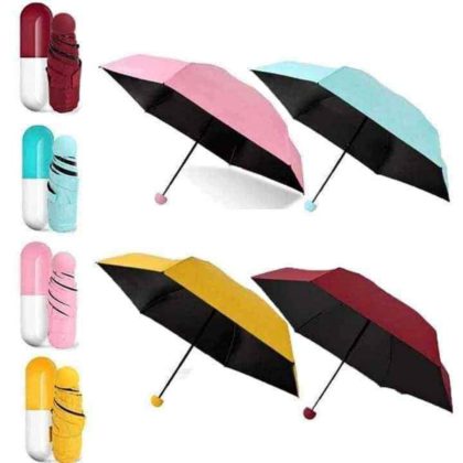 Capsule Mini Folding Umbrella